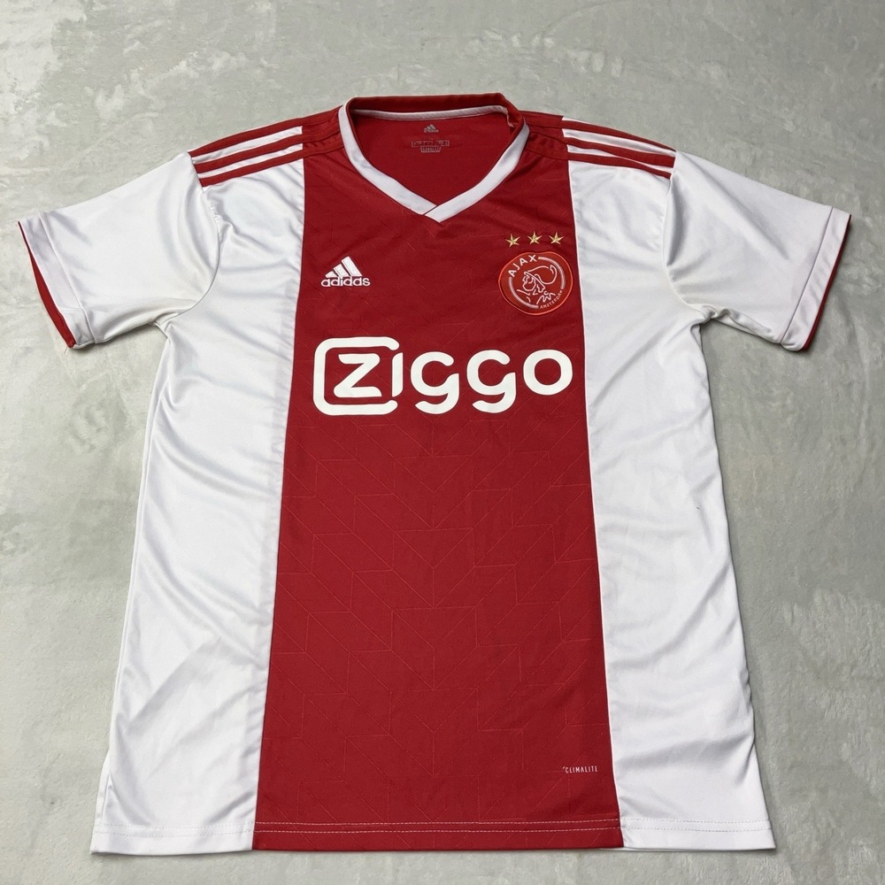 Ajax‎ Amsterdam Home Jersey 2018/19 adidas Climalite Football Shirt Men's Size L